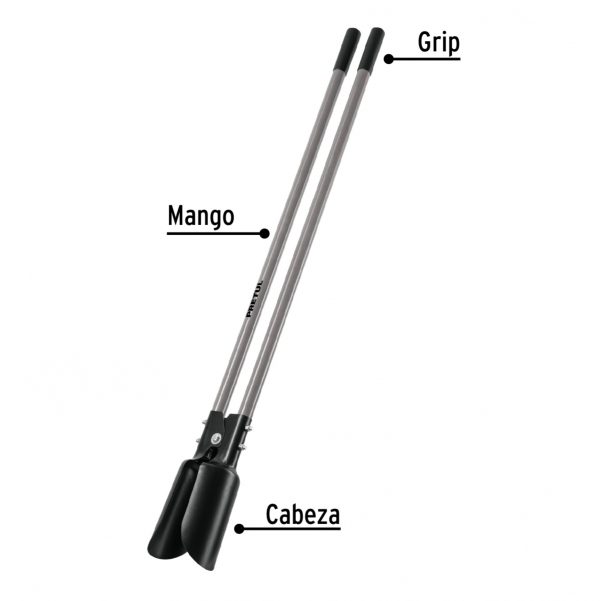 CAVADOR MANGO DE FIBRA VIDRIO 44",PRETUL - Imagen 2