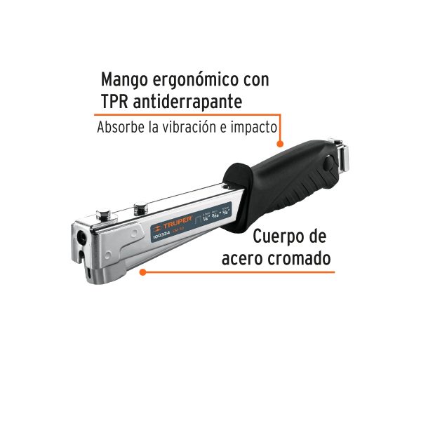 ENGRAPADORA TIPO MARTILLO USO RUDO TRUPER - Imagen 3