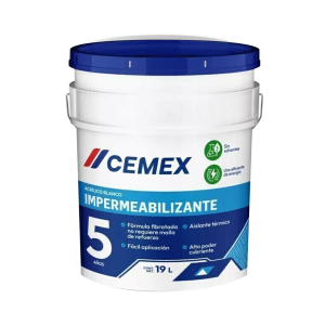 CEMEX IMPERMEABILIZANTE ACRILICO BLANCO